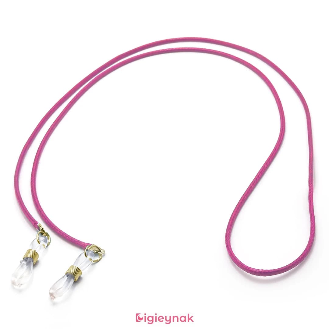 بند عینک چرمی صورتی پر رنگ<br><span>Glasses Strap AGS-10</span>