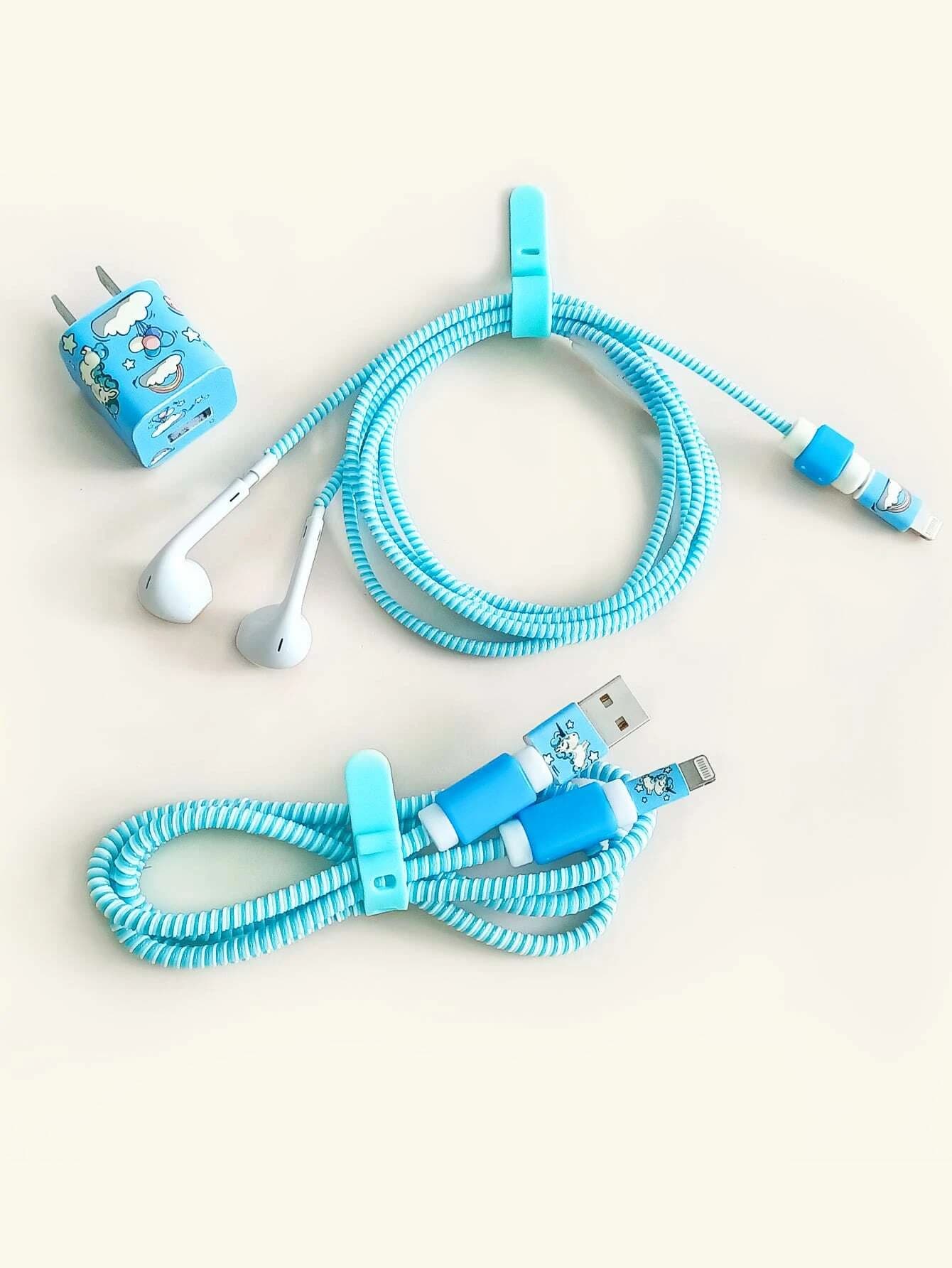 پک محافظ کابل پک محافظ کابل اسب تک شاخ (یونیکورن) – Unicorn Coin Purse Cable Protector — تصویر ۲