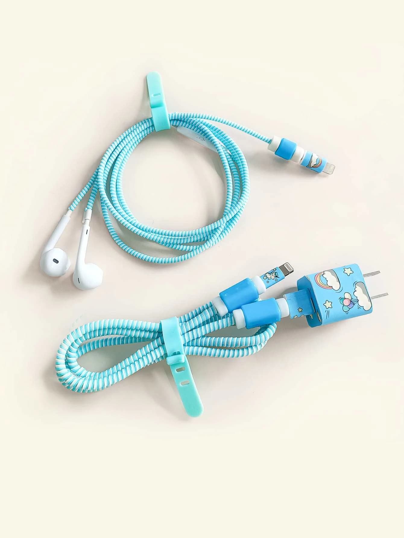 پک محافظ کابل پک محافظ کابل اسب تک شاخ (یونیکورن) – Unicorn Coin Purse Cable Protector — تصویر ۳