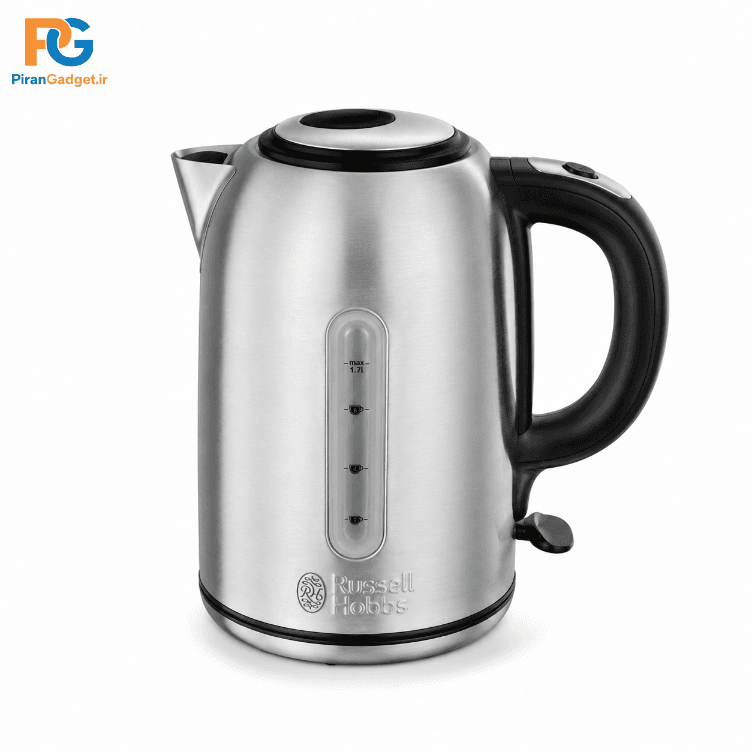 کتری برقی راسل هابز Russell Hobbs مدل Quiet Boil (بدنه استیل مات)