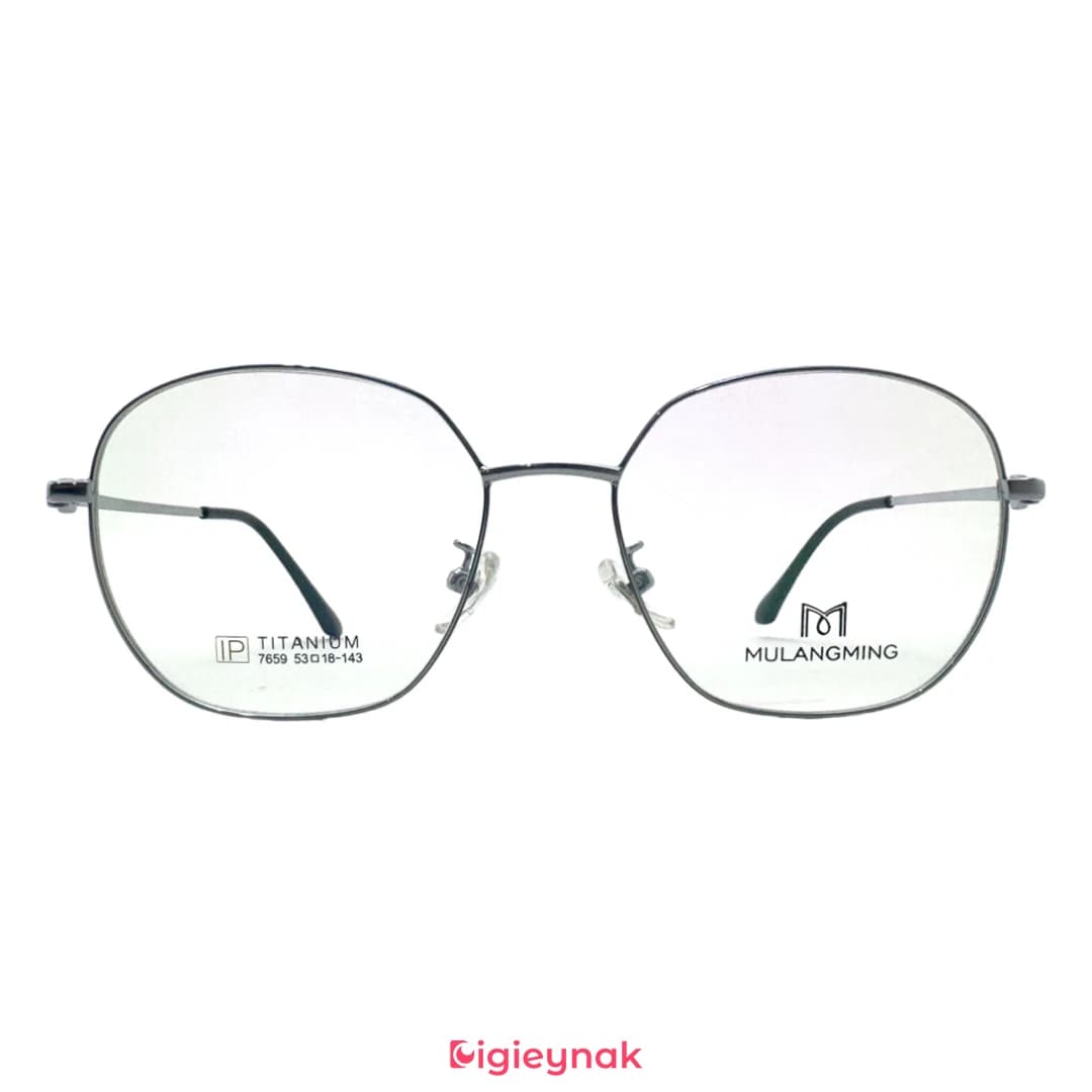 عینک طبی آی پی تیتانیوم 7659 مشکی نقره ای<br><span>IP Titanium 7659</span>