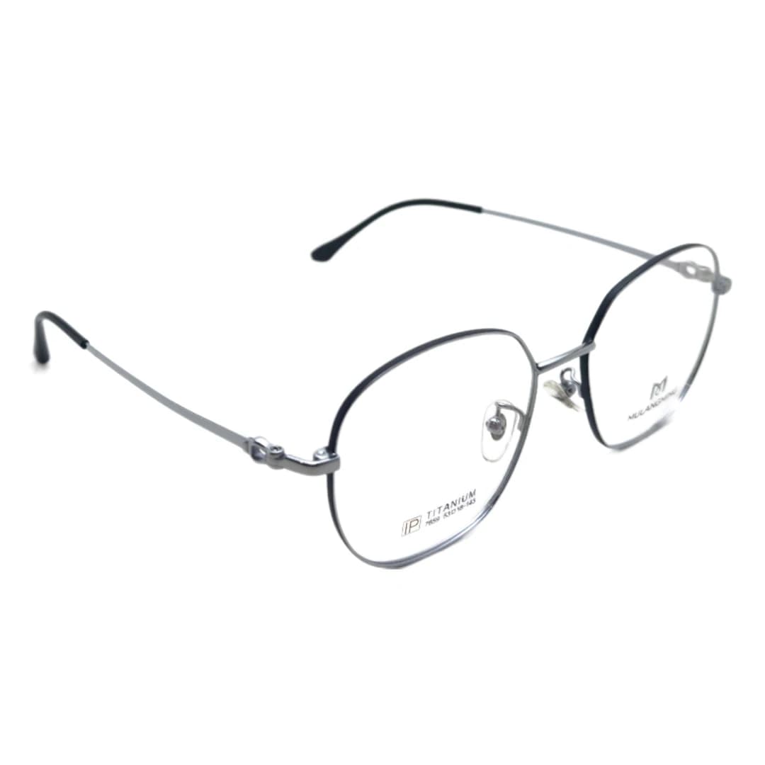 عینک طبی آی پی تیتانیوم 7659 مشکی نقره ای<br><span>IP Titanium 7659</span> — تصویر ۲