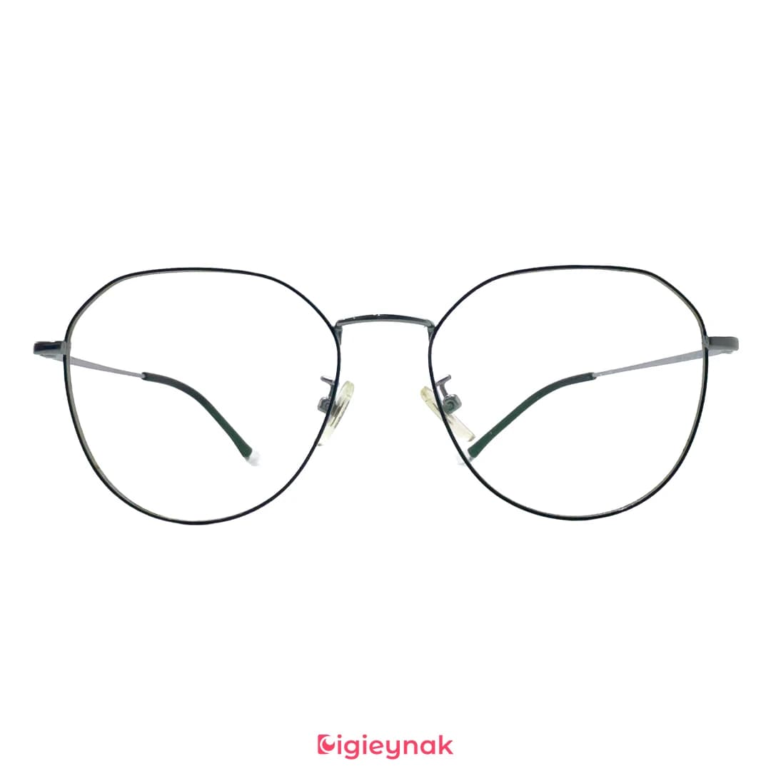 عینک طبی مشکی نقره ای آی پی تیتانیوم 7608<br><span>IP Titanium 7608</span>