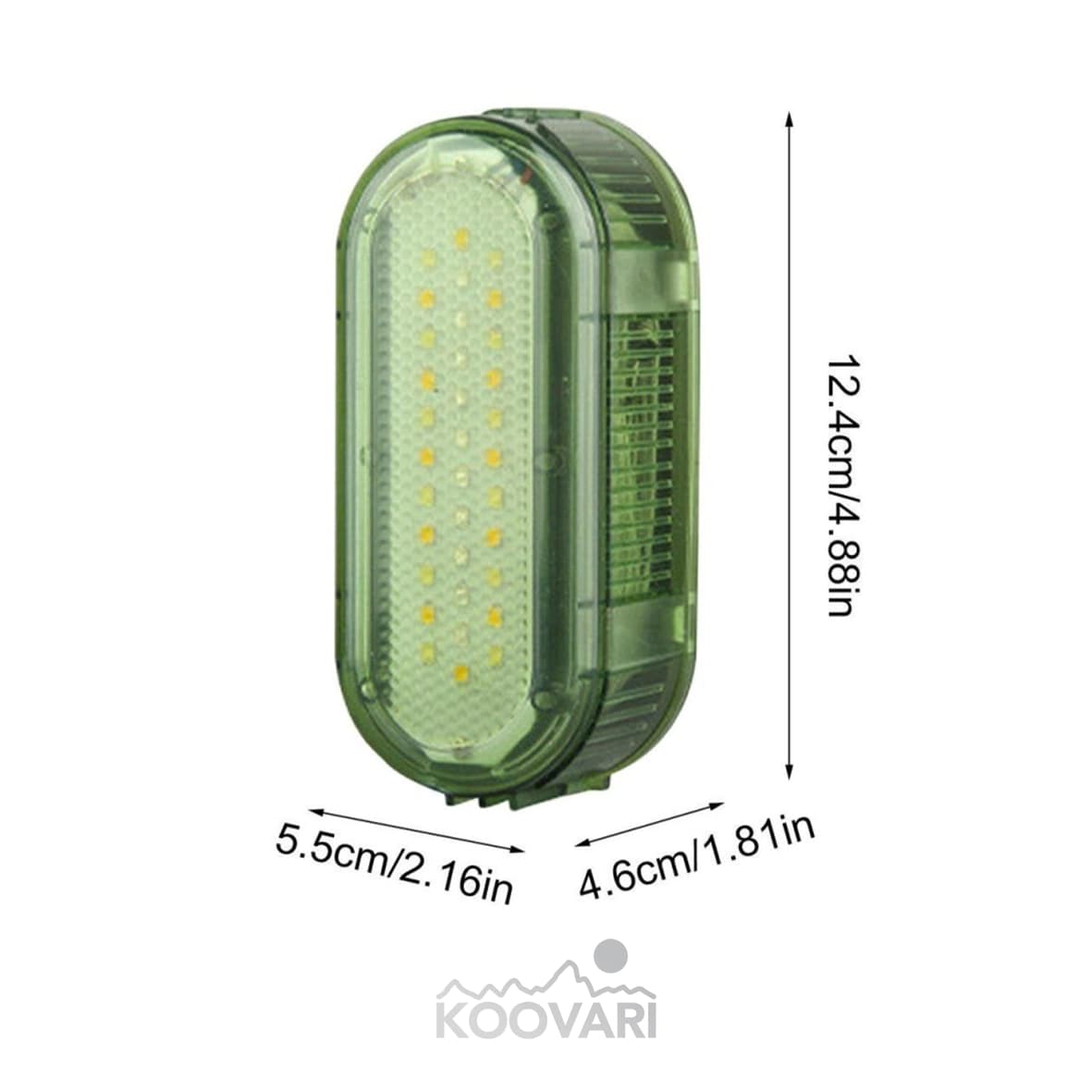 چراغ چادر ریسه‌ای شارژی مدل CQ-398 — تصویر ۶