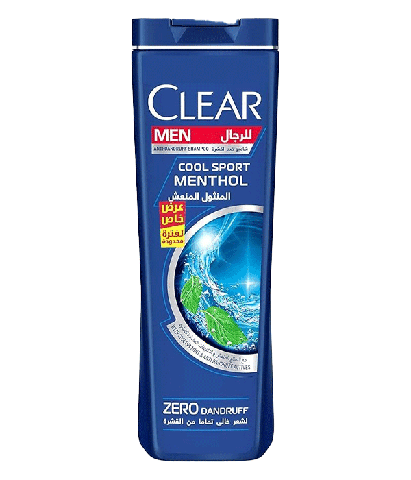 شامپو کلیر نعنایی مردانه کول اسپرت cool sport menthol