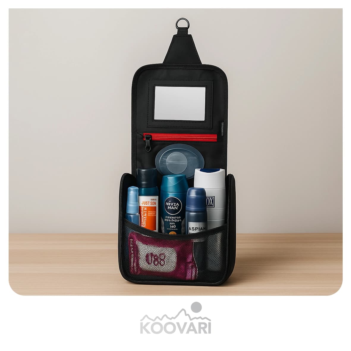 کیف آرایشی و بهداشتی سفری هپی کمپ