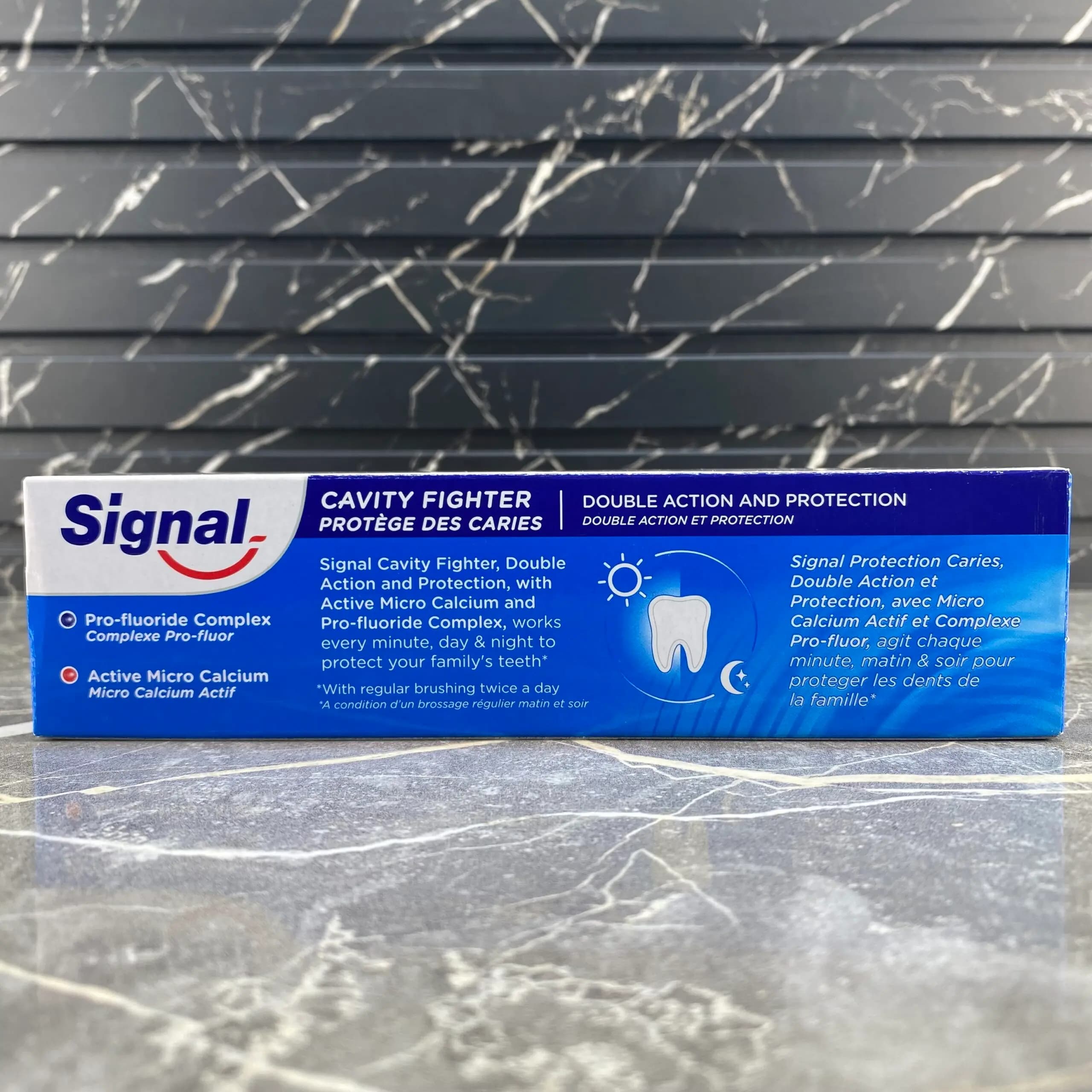 خمیر دندان ضد پوسیدگی سیگنال مدل Cavity Fighter حجم 100 میل — تصویر ۴