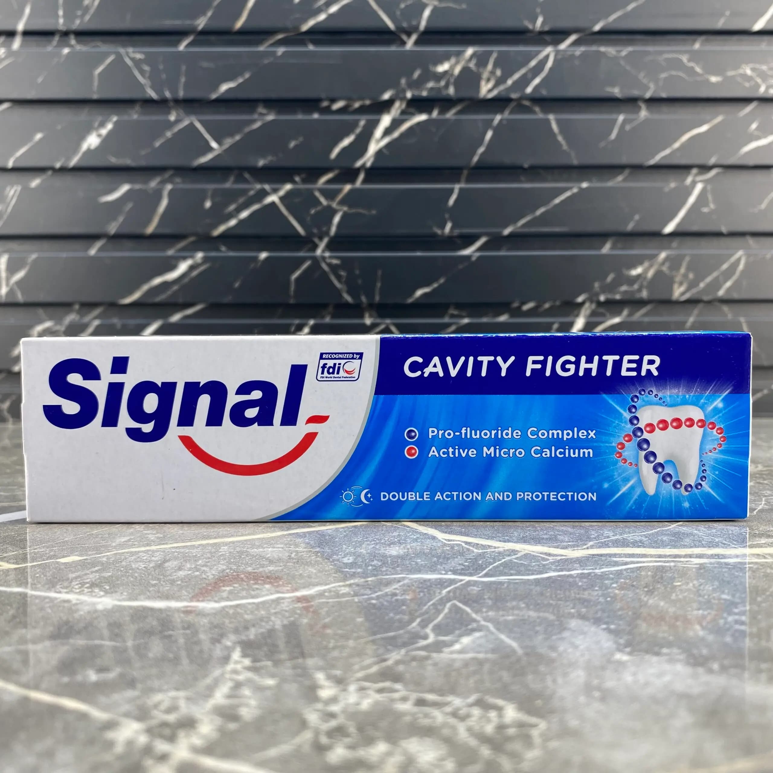 خمیر دندان ضد پوسیدگی سیگنال مدل Cavity Fighter حجم 100 میل