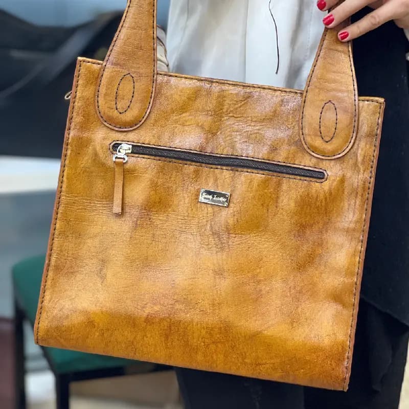 کیف دستی و دوشی چرم کد ۳۹ — تصویر ۲