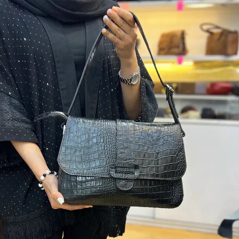 کیف دستی و دوشی چرم کد ۳۶ — تصویر ۴