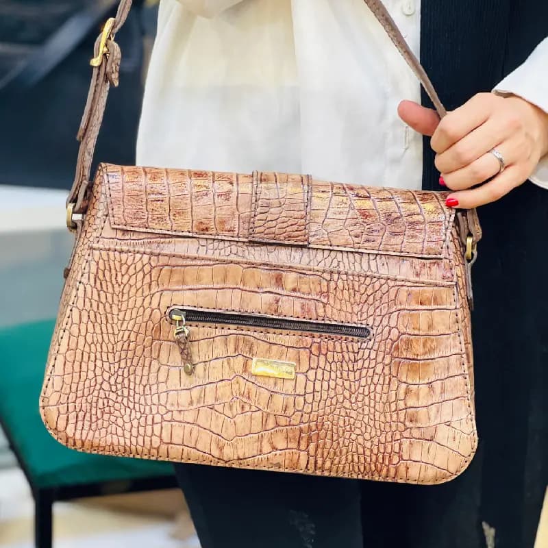 کیف دستی و دوشی چرم کد ۳۶ — تصویر ۳