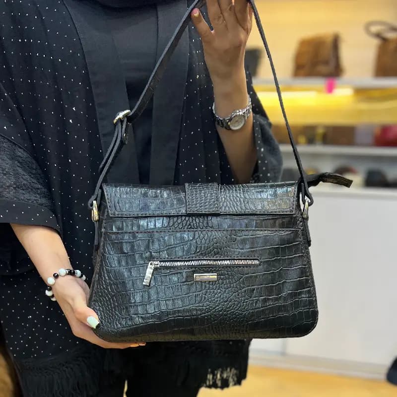 کیف دستی و دوشی چرم کد ۳۶ — تصویر ۶