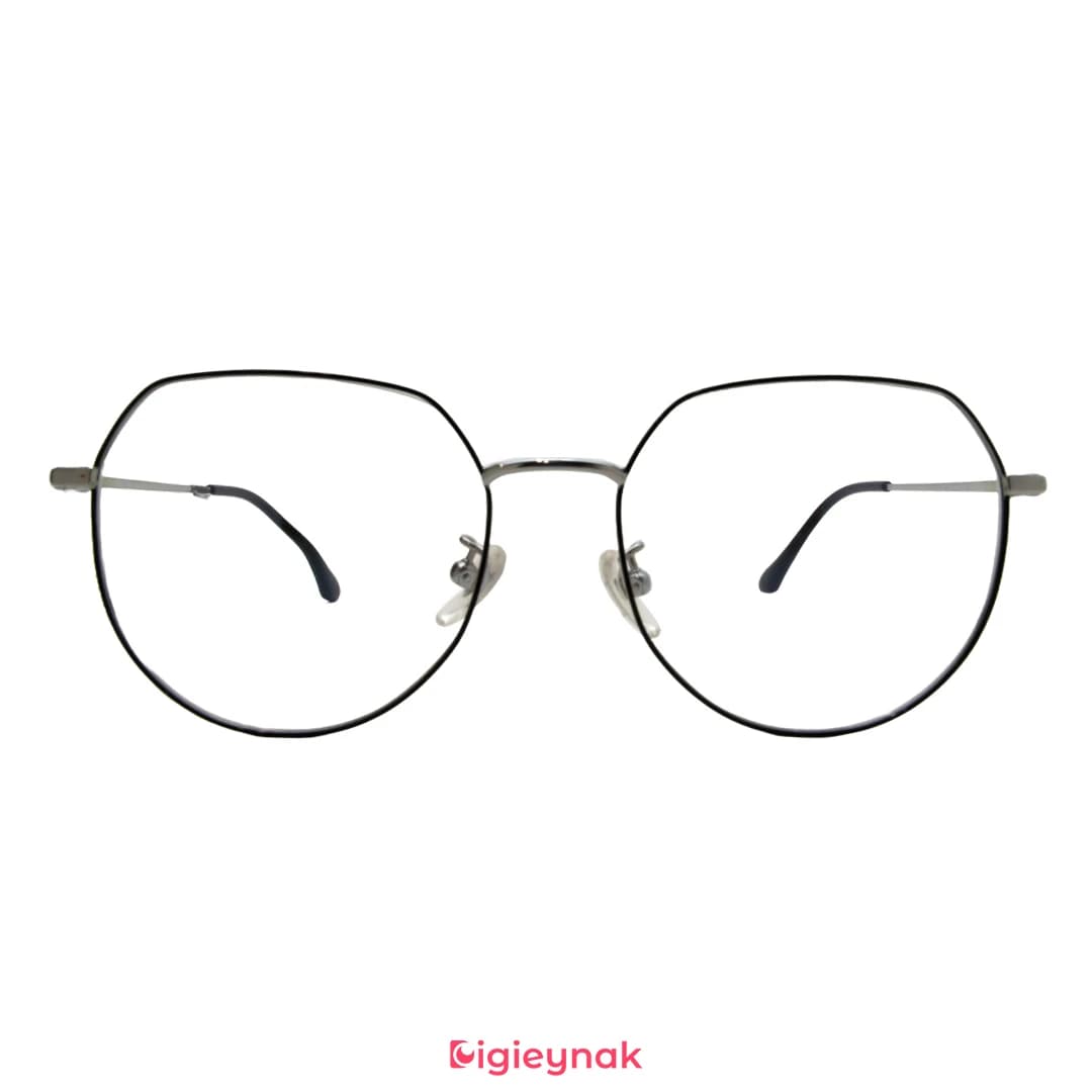 عینک طبی مشکی نقره ای آی پی تیتانیوم 7662<br><span>IP Titanium 7662</span>