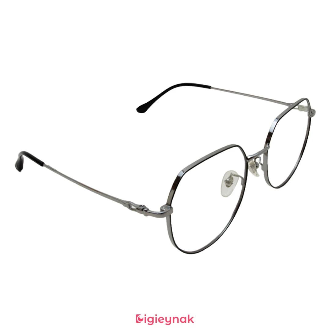 عینک طبی مشکی نقره ای آی پی تیتانیوم 7662<br><span>IP Titanium 7662</span> — تصویر ۲