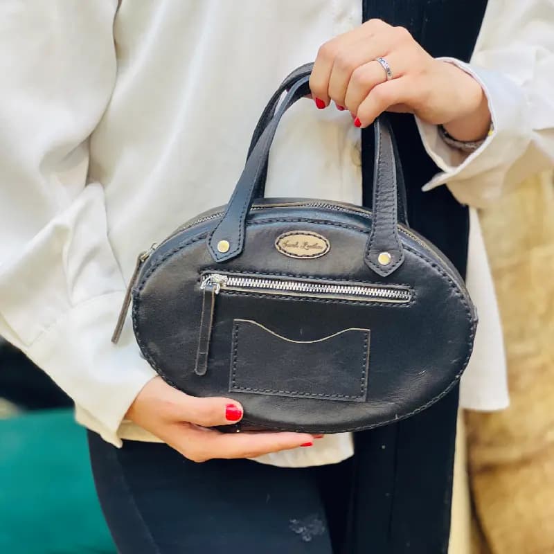 کیف دستی چرم فانتزی کد ۳۱ — تصویر ۳