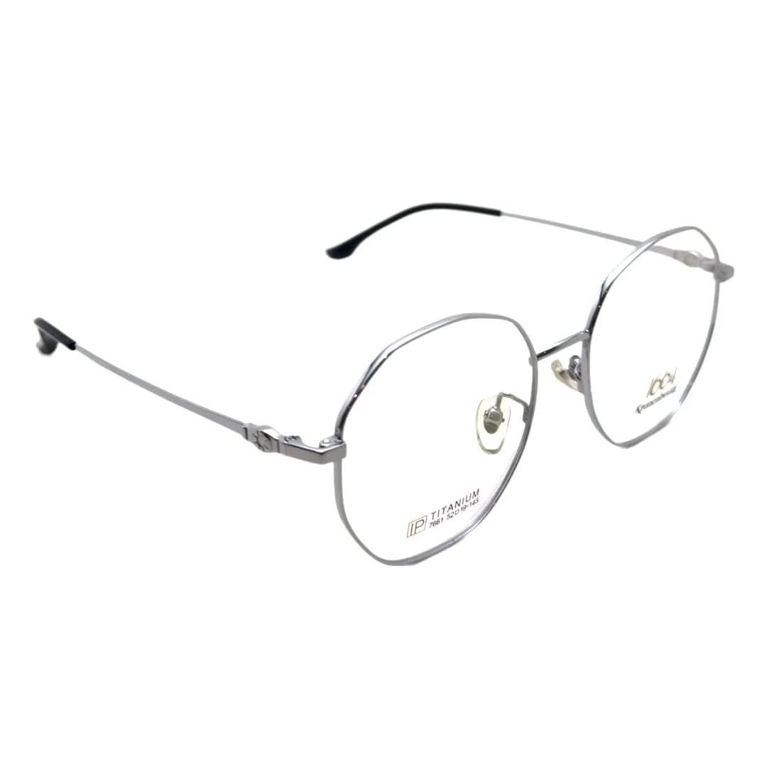 عینک طبی نقره ای آی پی تیتانیوم 7661<br><span>IP Titanium 7661</span> — تصویر ۲