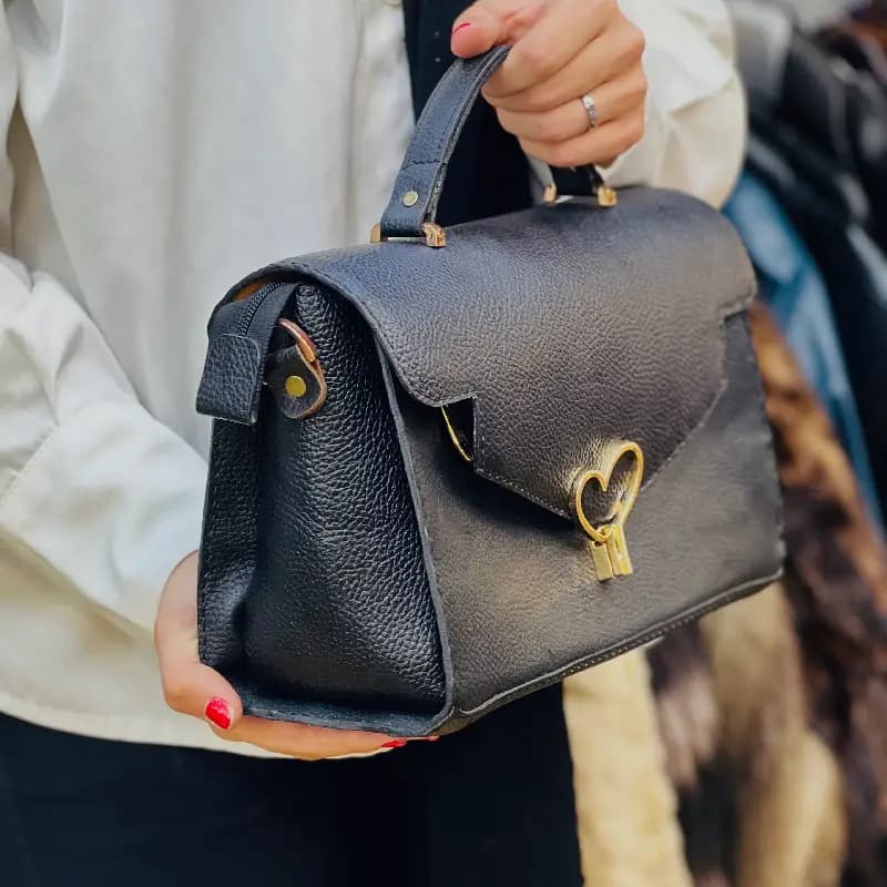 کیف دستی و دوشی چرم کد 21 — تصویر ۲