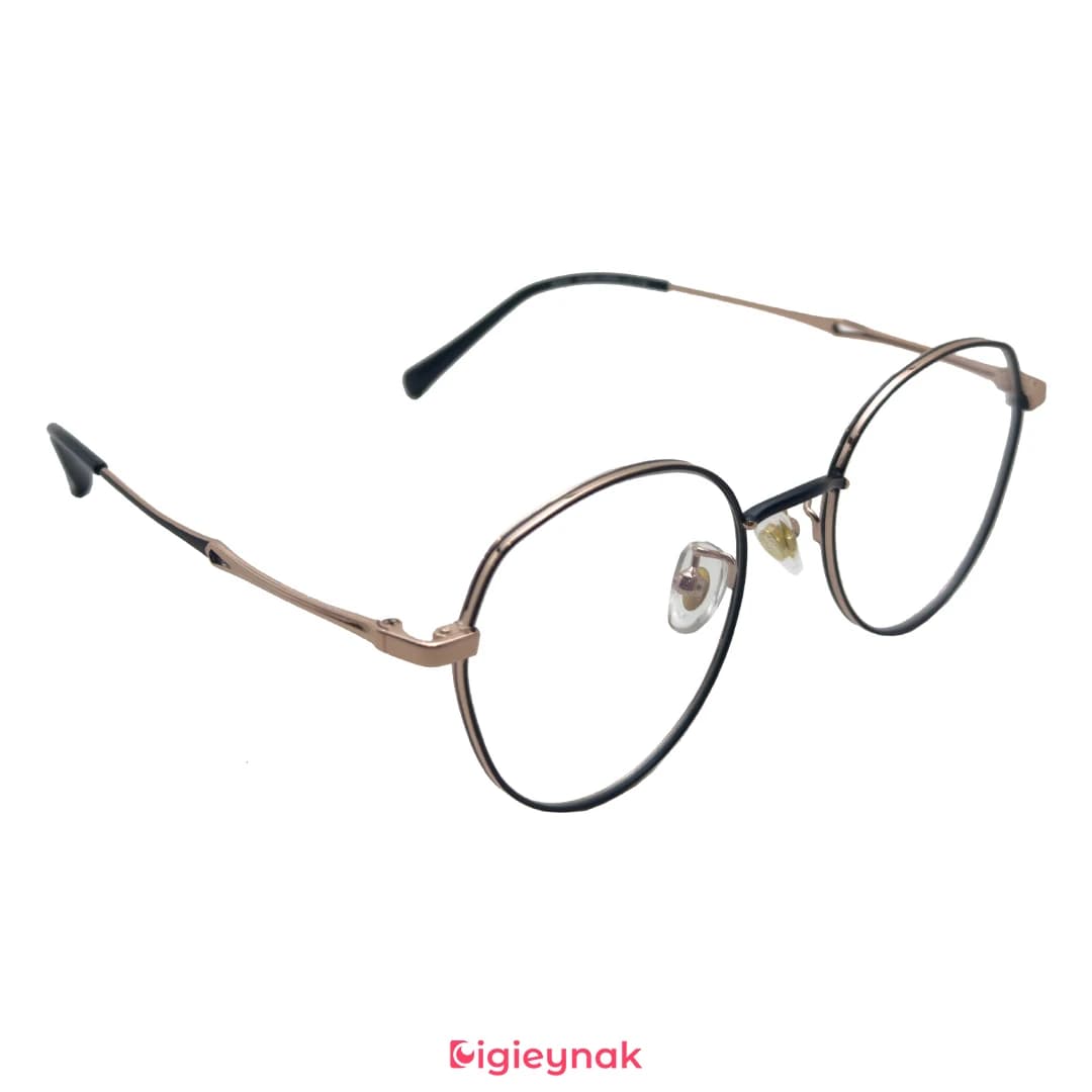 عینک طبی مشکی رزگلد آی پی تیتانیوم 68210<br><span>IP Titanium 68210</span> — تصویر ۲