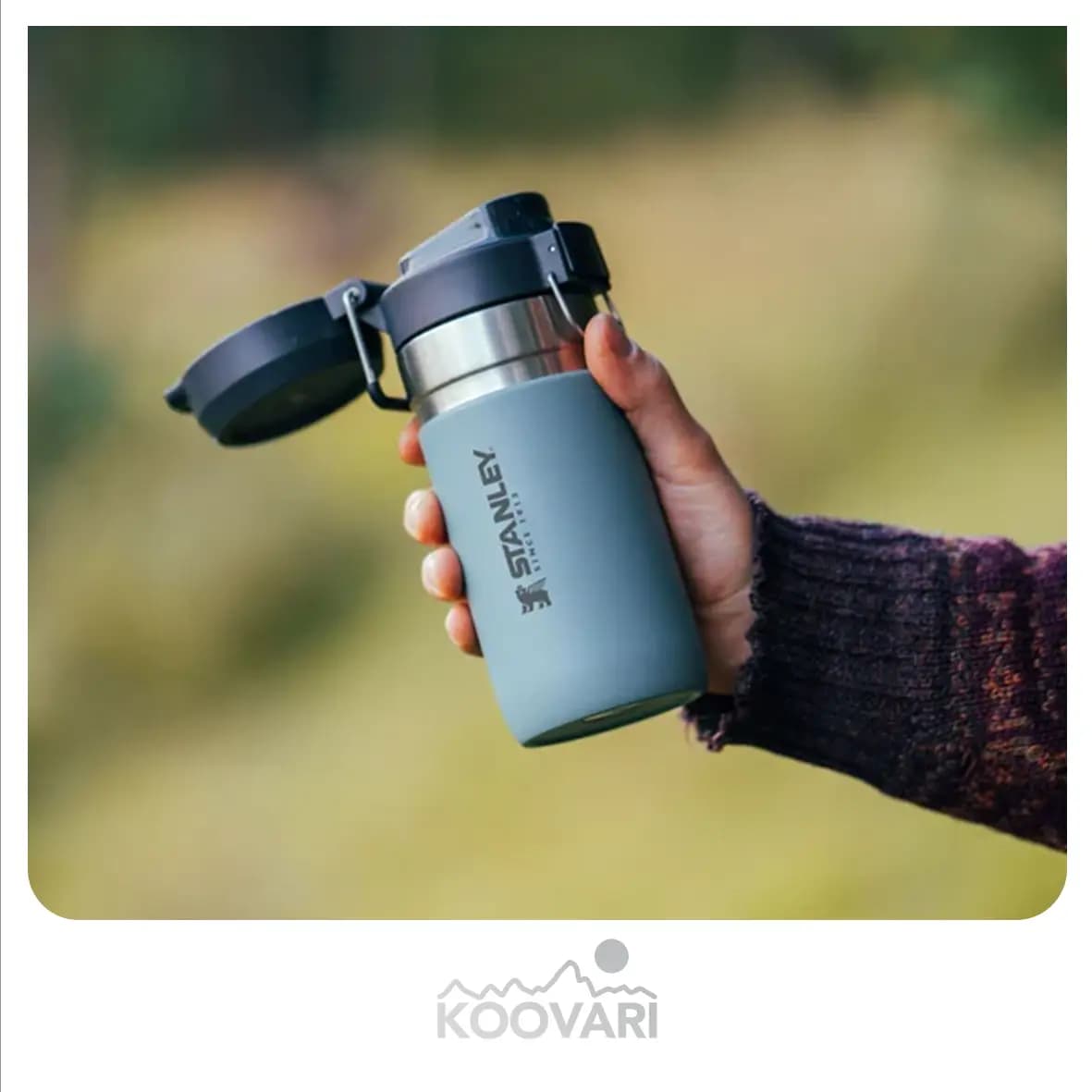 قمقمه استنلی مدل Stanley The Quick Flip Water Bottle 0.47L