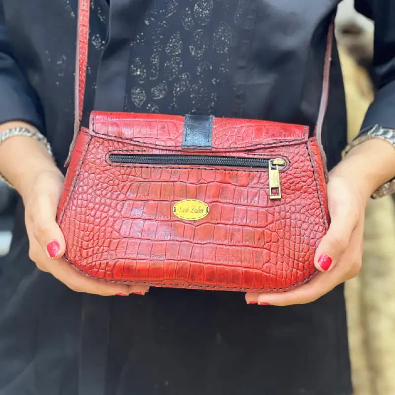کیف دوشی چرم کد 4 — تصویر ۳