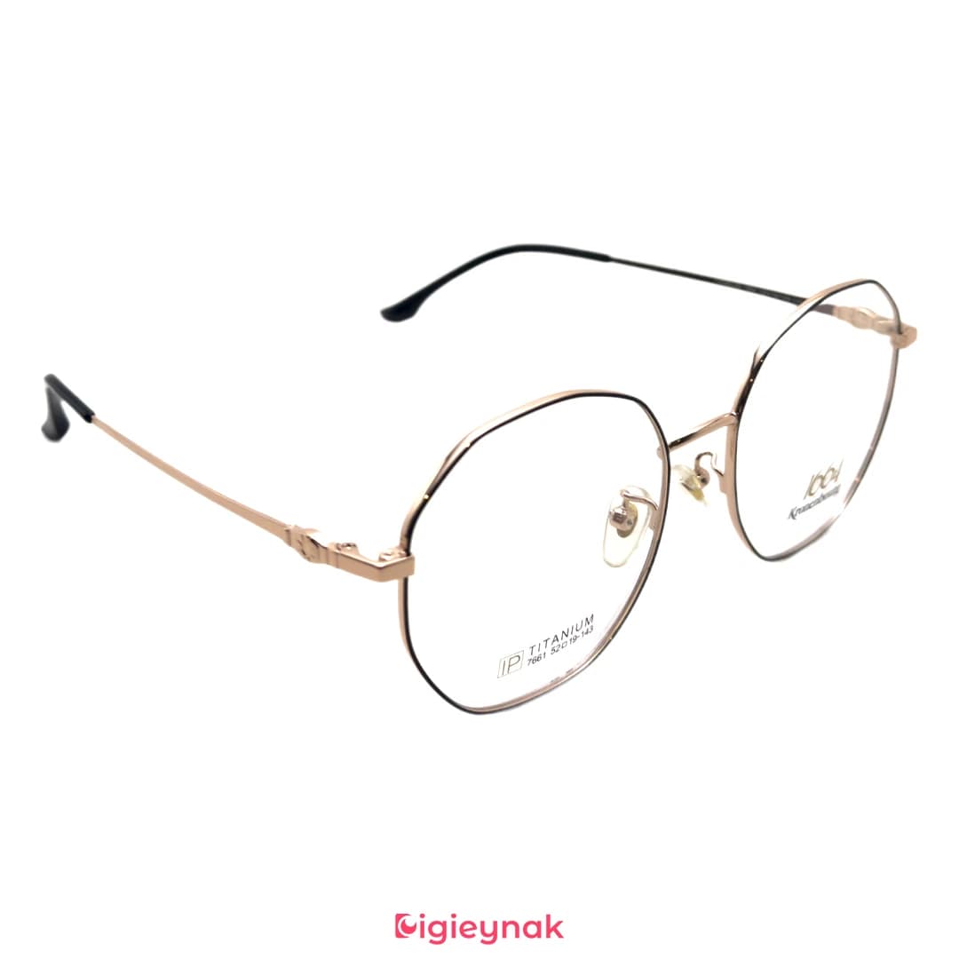 عینک طبی رز گلد آی پی تیتانیوم 7661<br><span>IP Titanium 7661</span> — تصویر ۲