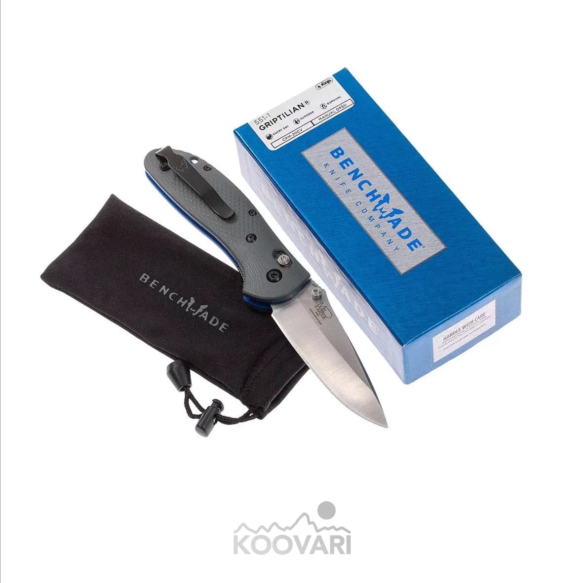 چاقوی بنچمید مدل گریپتیلیان 551-1 Benchmade 551-1 Griptilian — تصویر ۳
