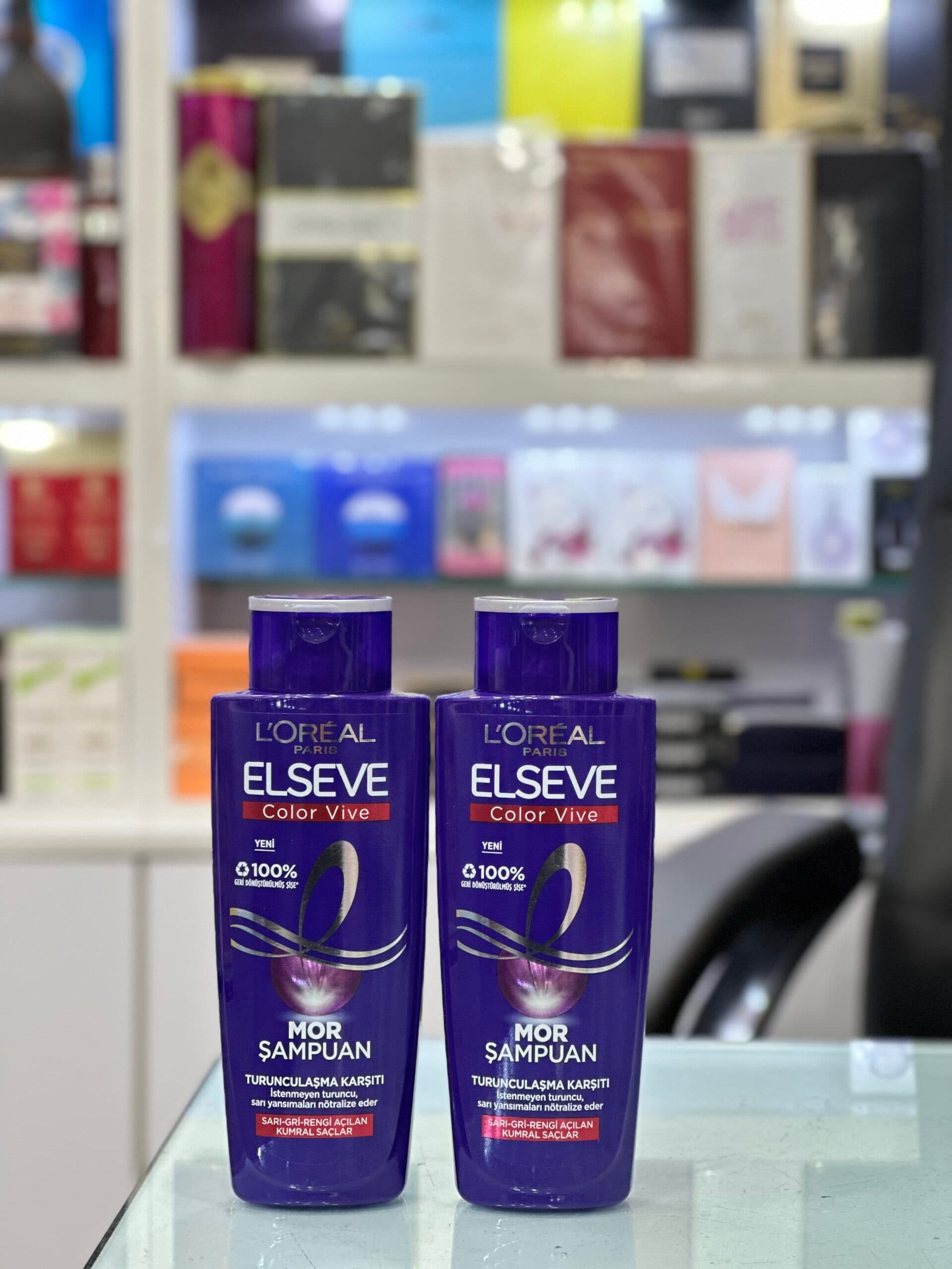 شامپو ضد زردی و قرمزی مو لورال LOREAL مدل Color Vive حجم 200 میل اصلی
