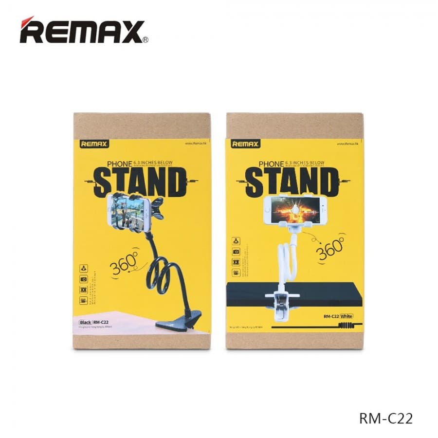 هولدر موبایل گیره ای ریمکس REMAX Lazy Stand RM-C22 — تصویر ۳