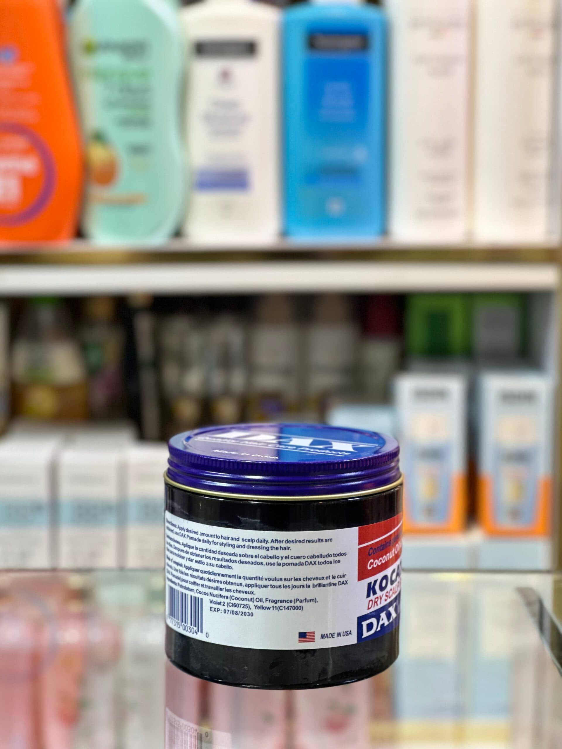 پماد تسکین دهنده و رفع خشکی مو و پوست سر داکس Dax Kocotah وزن 397 گرم — تصویر ۲