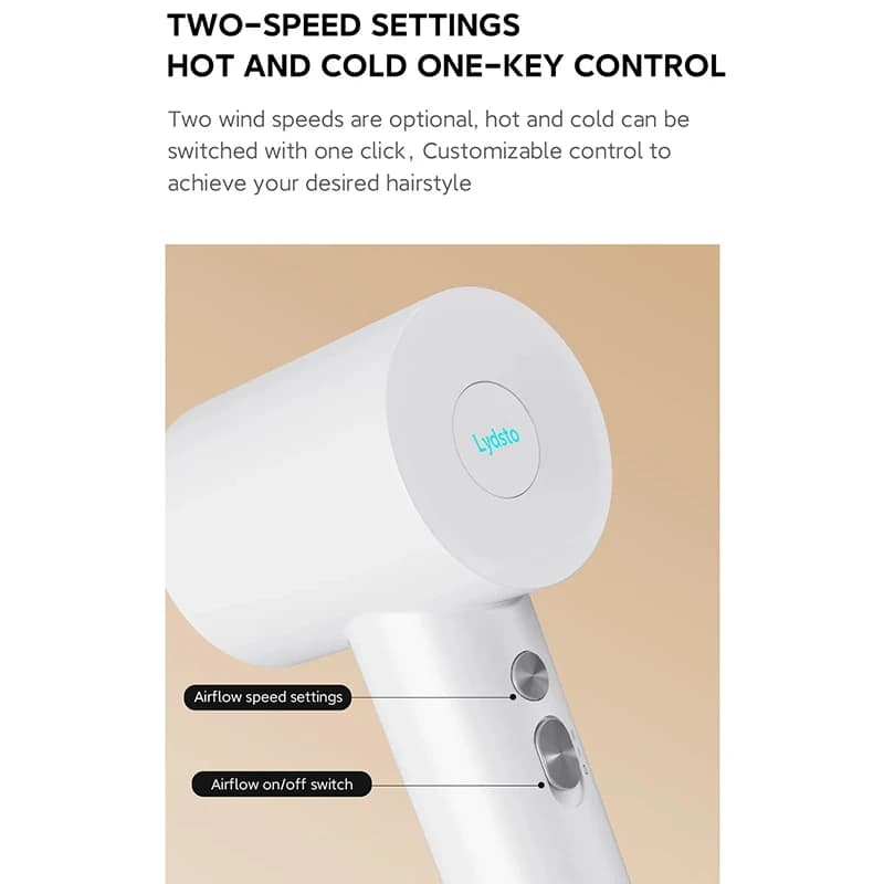 سشوار شیائومی لایدستو مدل Lydsto S501 Household Hair Dryer — تصویر ۷