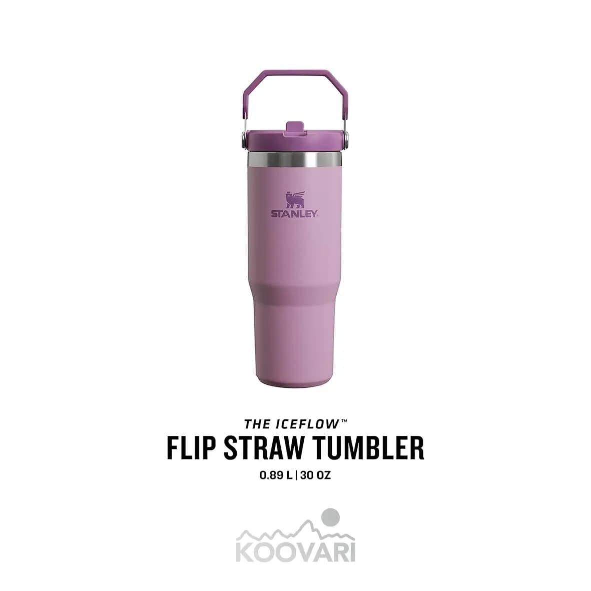قمقمه استنلی مدل FLIP STRAW حجم 0.89 لیتر — تصویر ۲