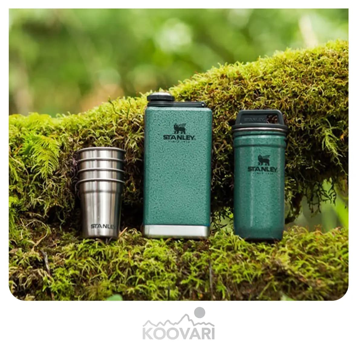 ست شات و قمقمه کتابی استنلی مدل Stanley Adventure Pre + Flask — تصویر ۳