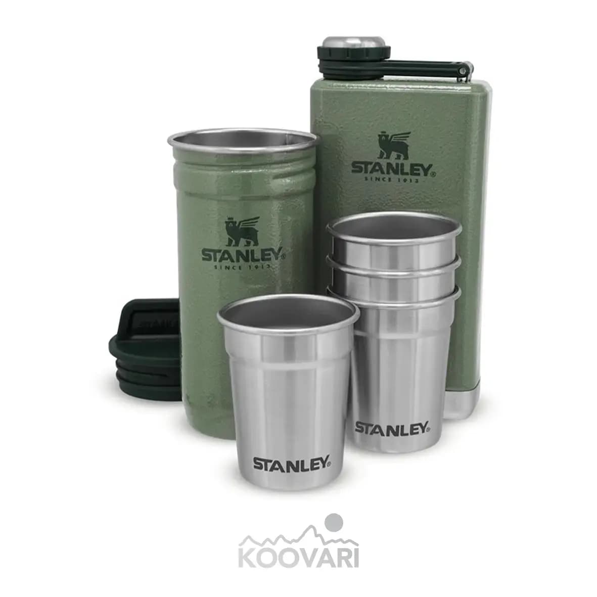 ست شات و قمقمه کتابی استنلی مدل Stanley Adventure Pre + Flask