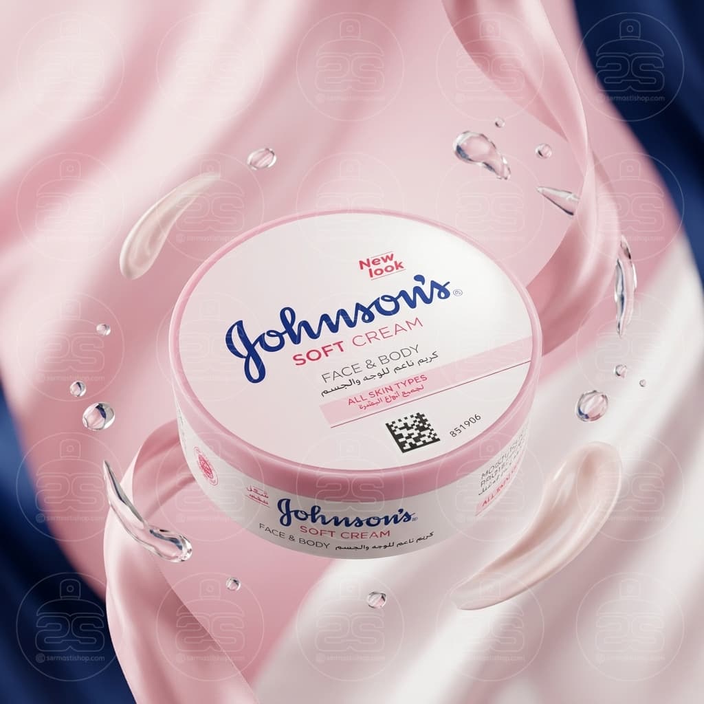 کرم مرطوب کننده جانسون Johnsons حجم 200 میل