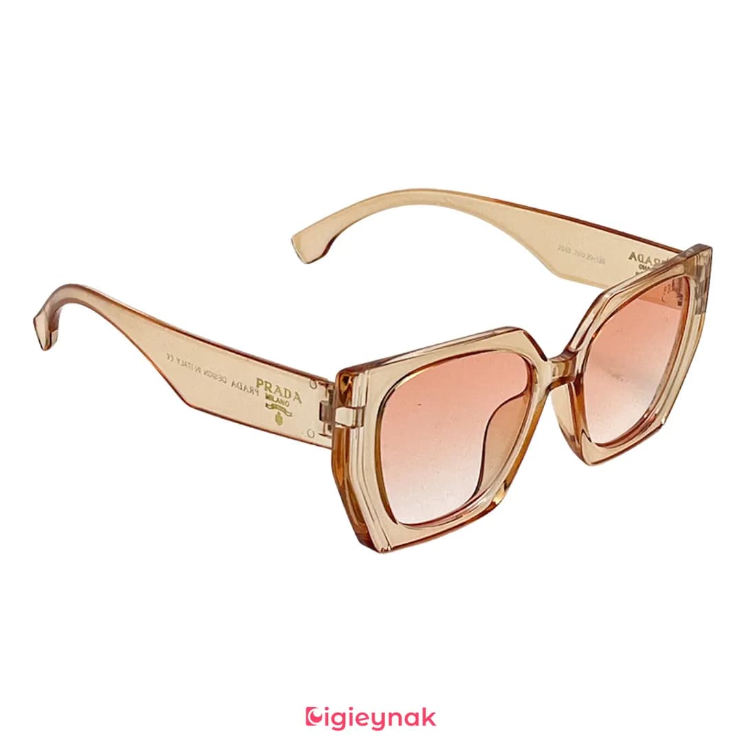عینک شب پرادا 2003 نارنجی شفاف<br><span>Prada 2003</span> — تصویر ۲