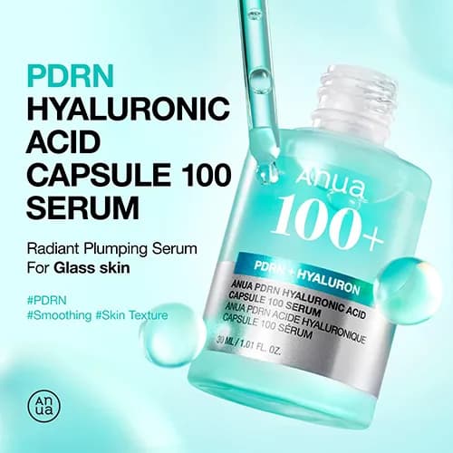 سرم آبرسان PDRN و هیالورونیک اسید آنوا 30 ml — تصویر ۲