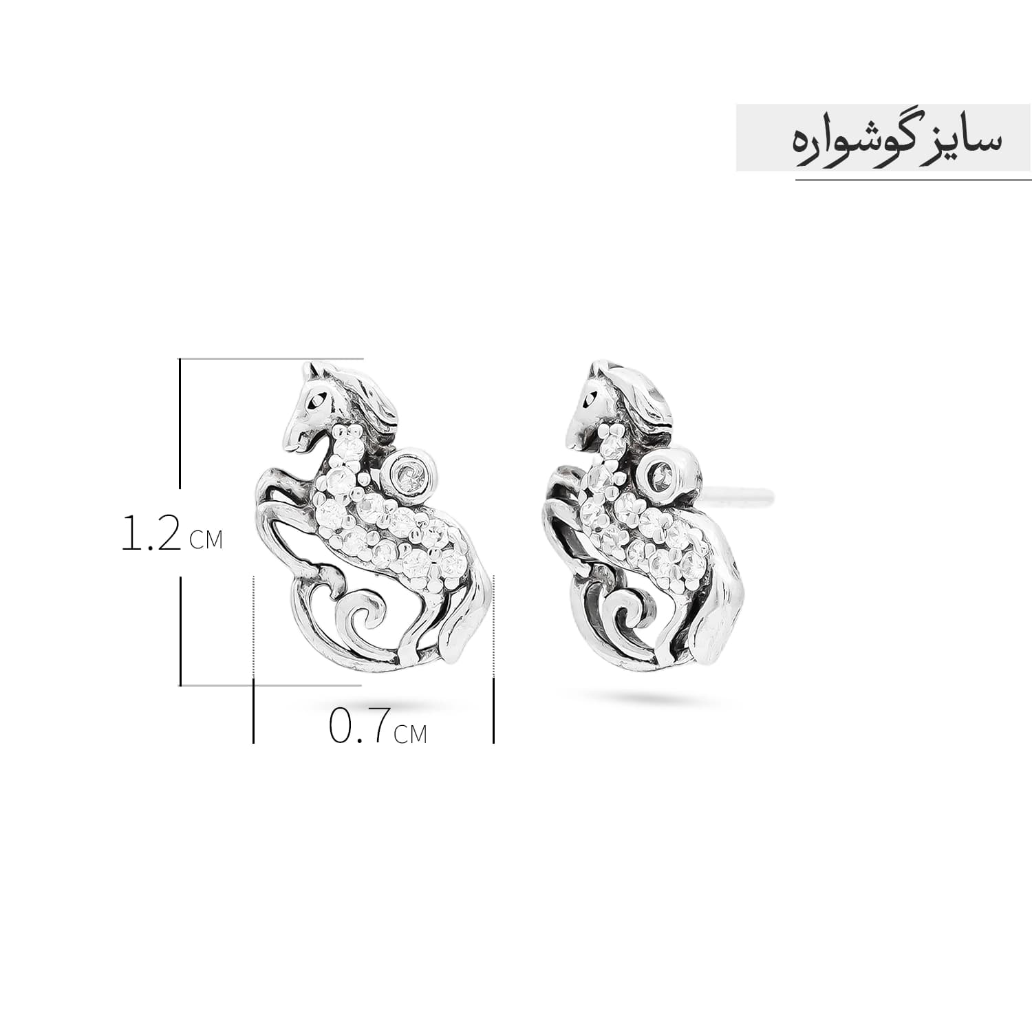 نیم ست نقره زنانه مدل NWE K69 — تصویر ۵