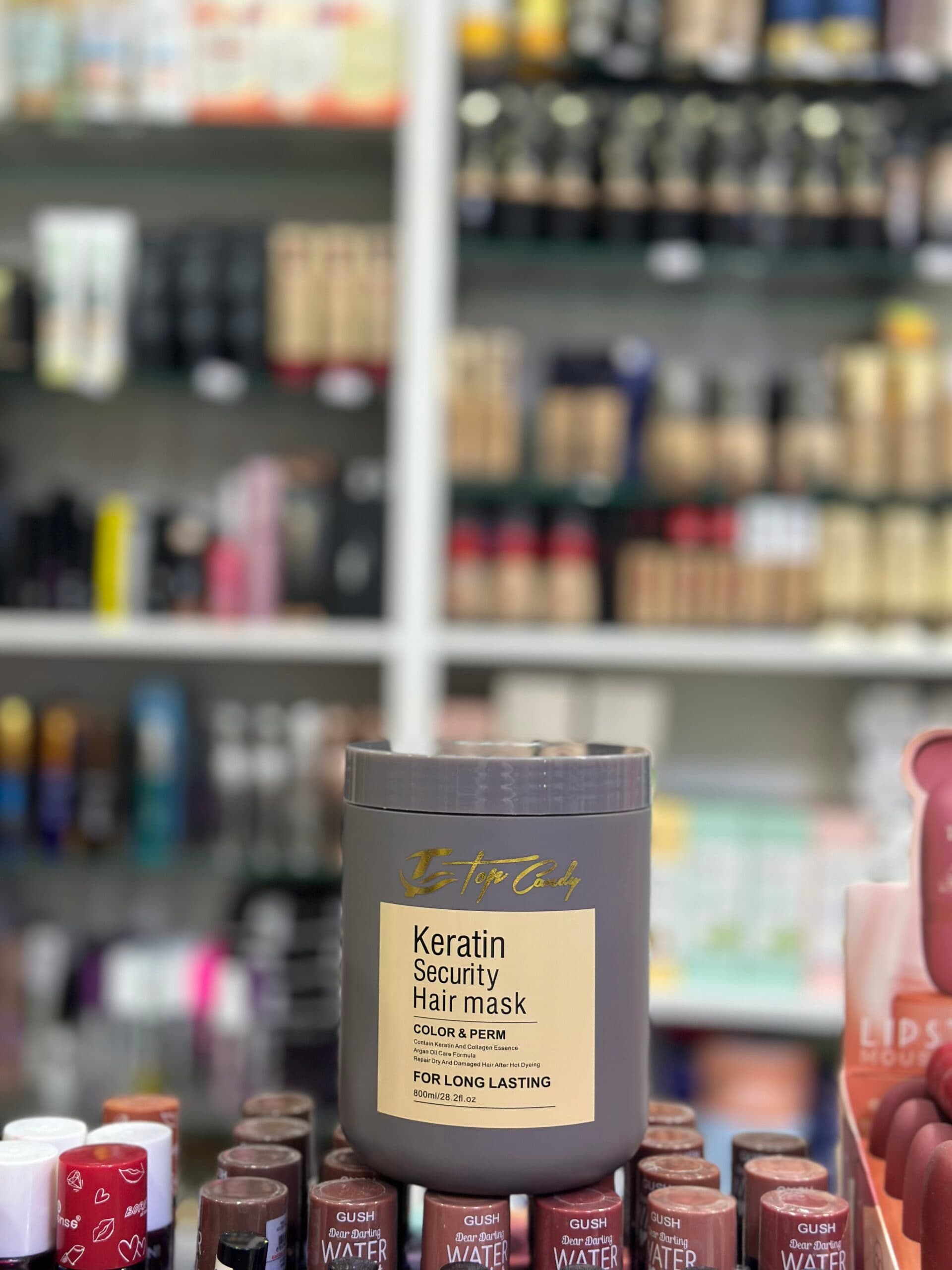 ماسک مو کراتینه محافظتی تاپ کندی بیوتی حجم 800ml اصلی