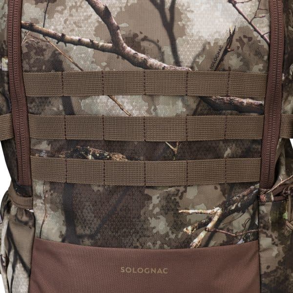 کوله پشتی شکار 45 لیتری بوشکرفت سولوگناک طرح استتار Solognac Hunter Backpack – 45L – Camouflage Pattern – X-Access — تصویر ۷