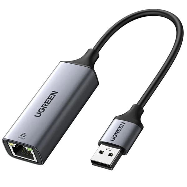 مبدل USB به LAN یوگرین UGREEN CM209 | کارت شبکه USB به Ethernet