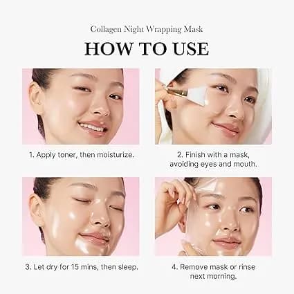 ماسک کلاژن مدی کیوب Medicube Collagen Overnight Wrapping — تصویر ۳