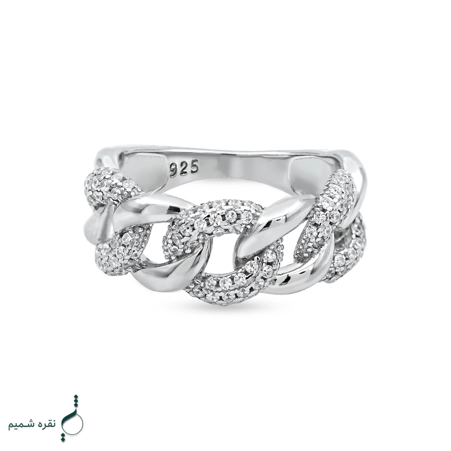 انگشتر نقره زنانه مدل AWO-K142 — تصویر ۳