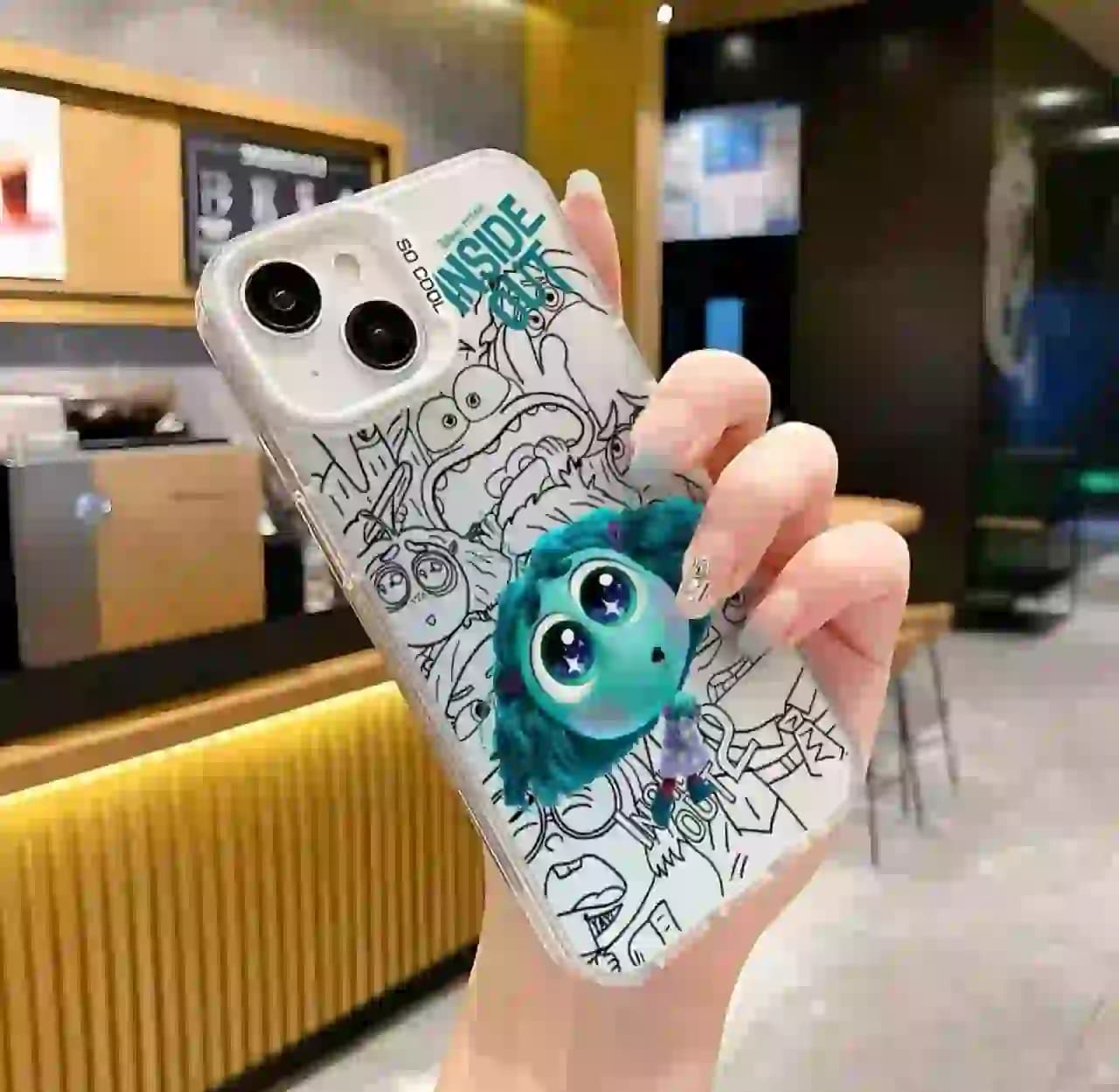 قاب گوشی آیفون 15Pro مدل Inside Out Envy — تصویر ۳