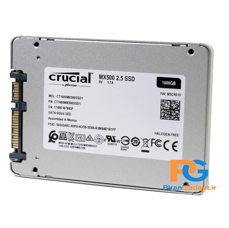 هارد SSD Crucial MX500 ظرفیت 1 ترابایت 2.5 اینچ | SATA III — تصویر ۲