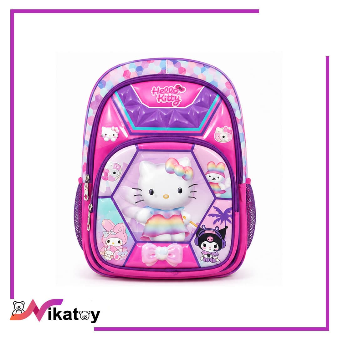کوله پشتی کودک طرح Hello Kitty سه بعدی