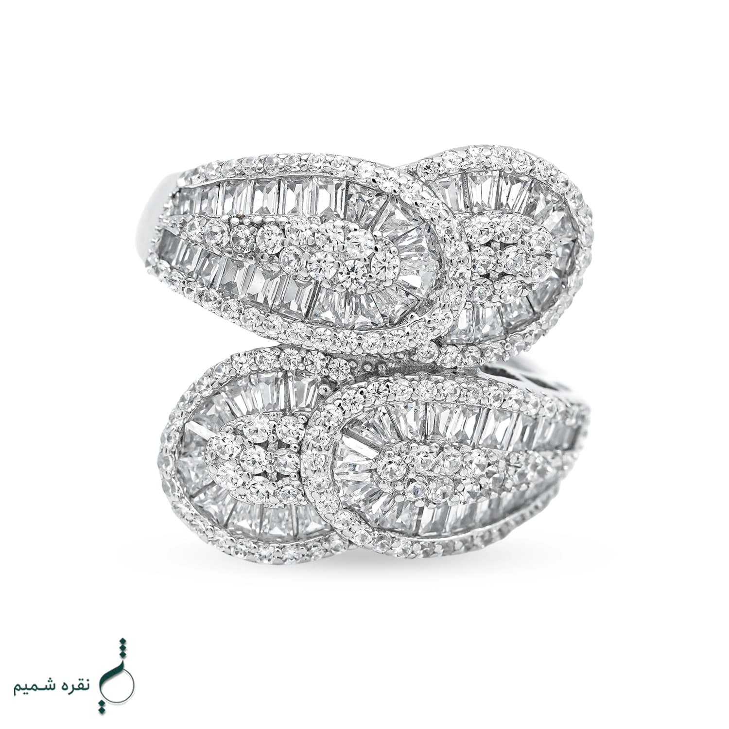 انگشتر نقره زنانه مدل AWO-K131 — تصویر ۳