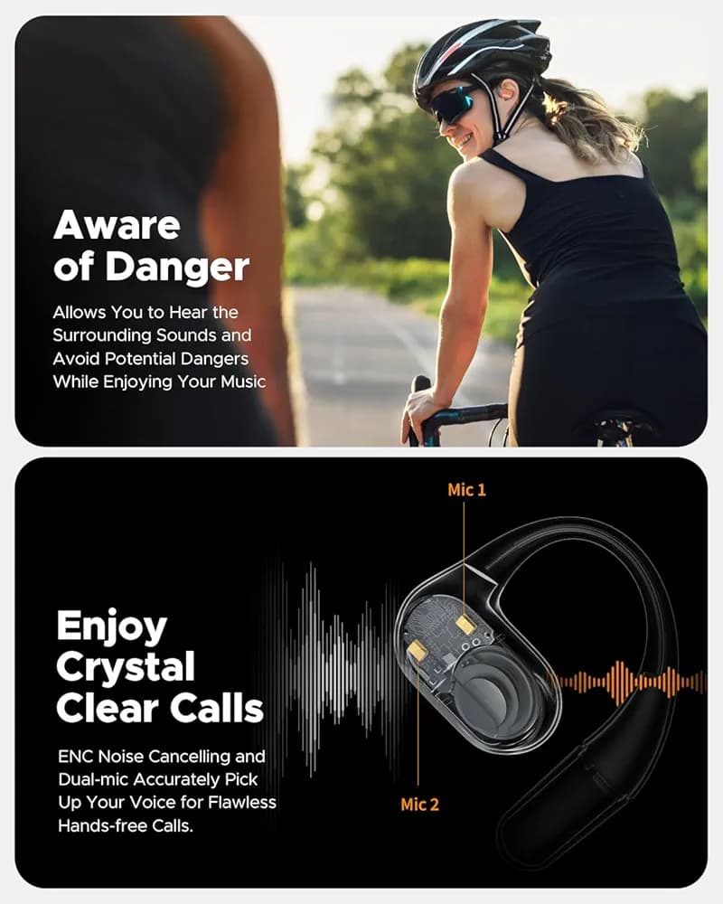 هدفونTRUEFREE O2 Wireless Earbud — تصویر ۵