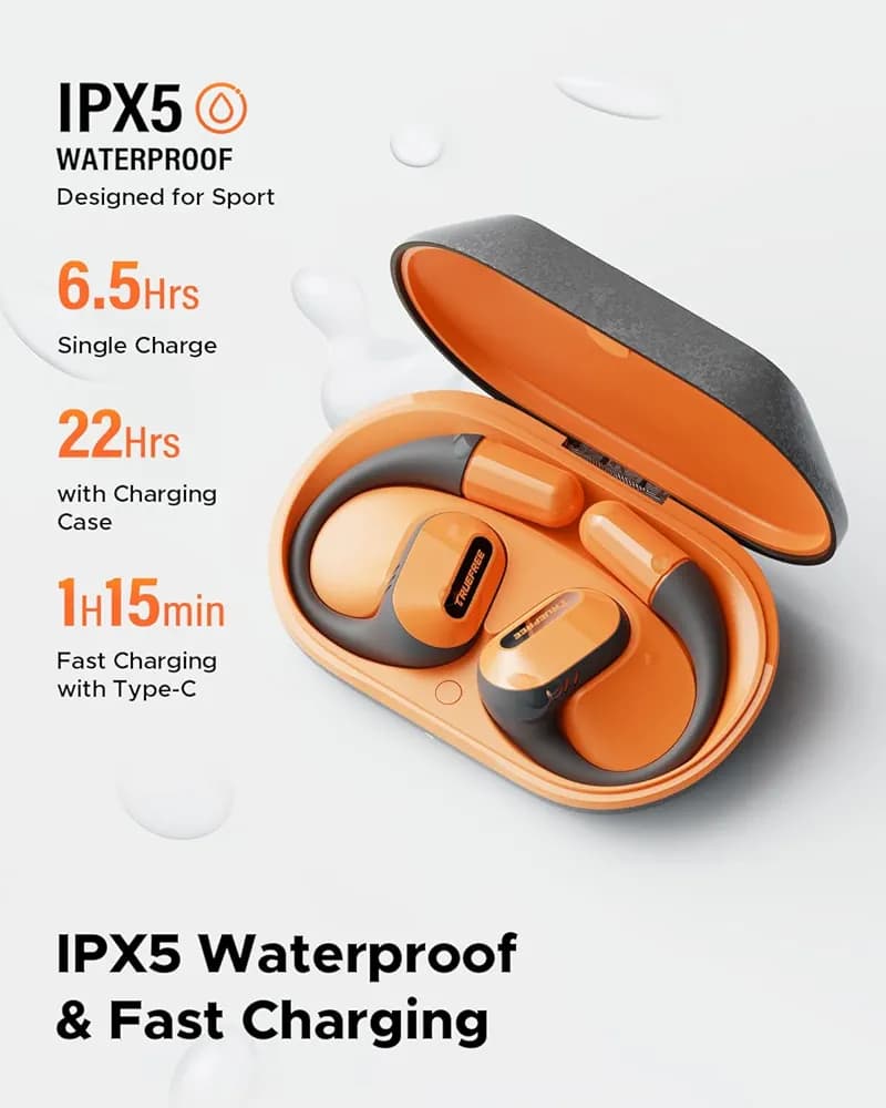 هدفونTRUEFREE O2 Wireless Earbud — تصویر ۶