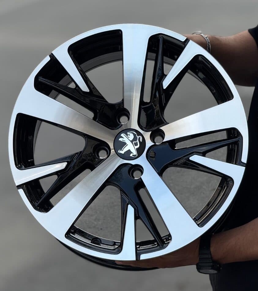 رینگ RCZ سایز 16 رخ مشکی