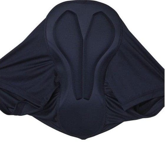 شلوارک دوچرخه سواری با شورت پددار داخلی زنانه برند کریویت آلمانی مشکی 318988 CRIVIT — تصویر ۳